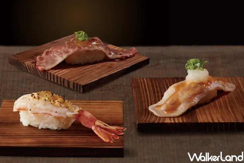 爭鮮X牛角燒肉 炙燒海陸壽司 / WalkerLand窩客島整理提供 未經許可，不得轉載