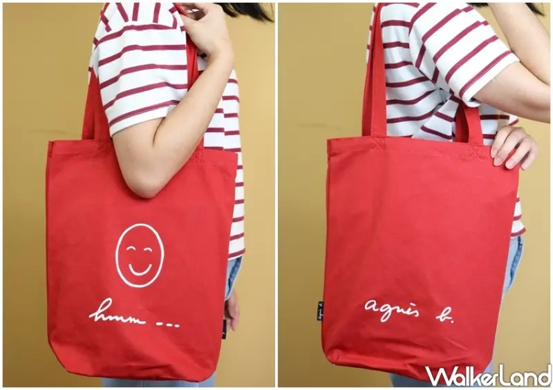 康是美「SPORT b.電音恐龍、agnès b.法式微笑帆布包」 / WalkerLand窩客島整理提供 未經許可不可轉載