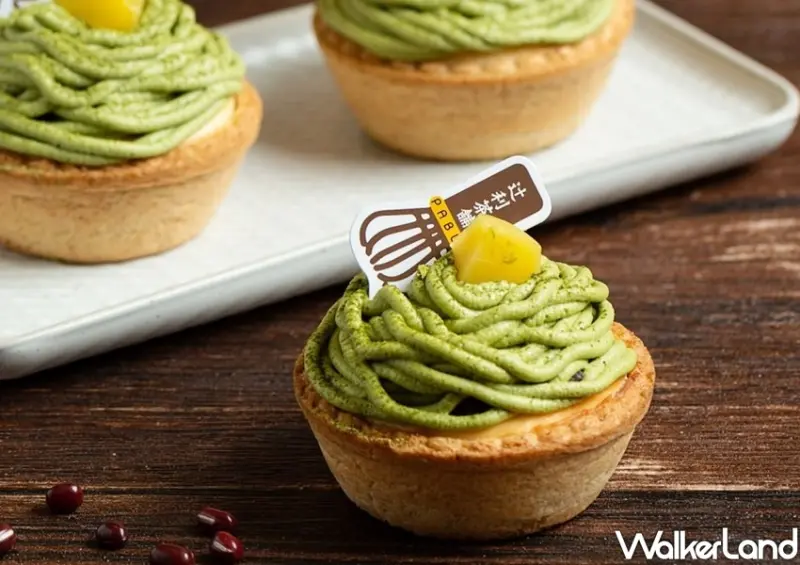 PABLO、辻利茶舗「抹茶紅豆迷你塔、抹茶起司霜淇淋」 / WalkerLand窩客島整理提供 未經許可不可轉載