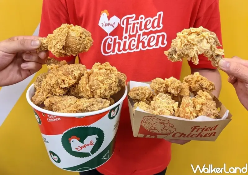 拿坡里炸雞義式雞腿桶 / WalkerLand窩客島整理提供 未經許可，不得轉載