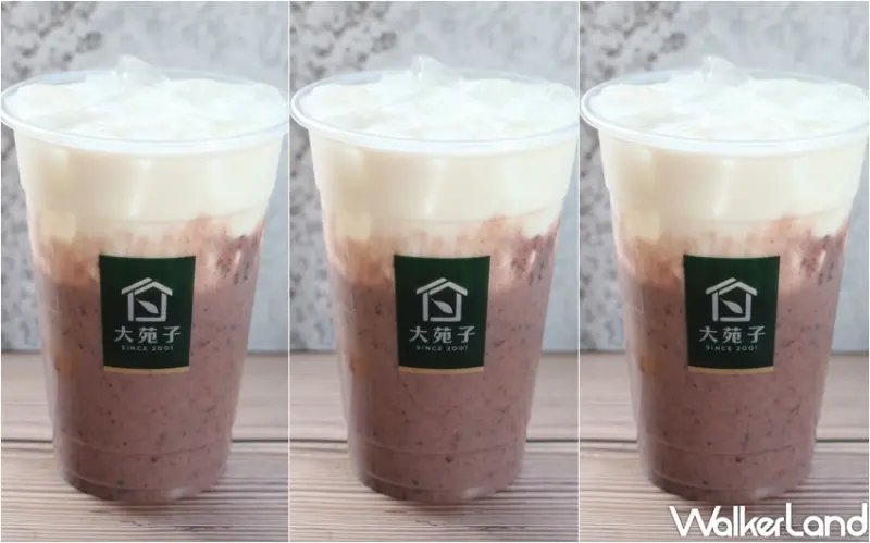 大苑子 許慶良紫米紅豆鮮奶 / WalkerLand窩客島整理提供 未經許可，不得轉載