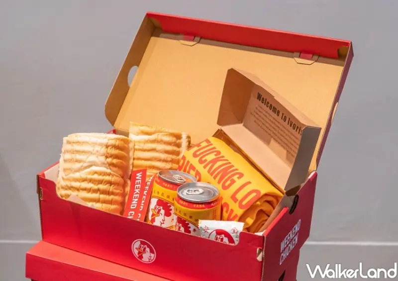 週末炸雞俱樂部 x Ivorish 福岡生吐司聯名快閃店 / WalkerLand窩客島整理提供 未經許可，不得轉載