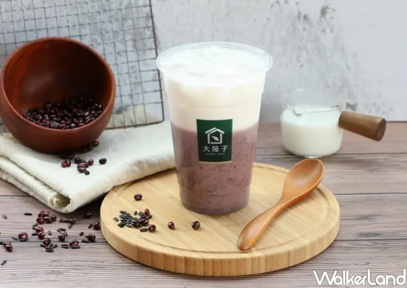 大苑子 許慶良紫米紅豆鮮奶 / WalkerLand窩客島整理提供 未經許可，不得轉載