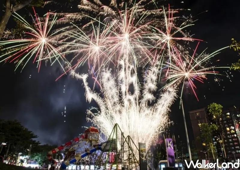 桃園台茂「萬聖節煙火」 / WalkerLand窩客島整理提供 未經許可不可轉載