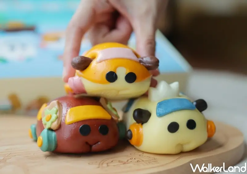 艾酷奇 Pui Pui天竺鼠車車 造型包子 / WalkerLand窩客島提供 未經許可，不得轉載