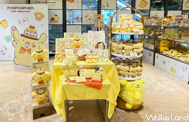 布丁狗25週年快閃店 / WalkerLand窩客島整理提供 未經許可，不得轉載