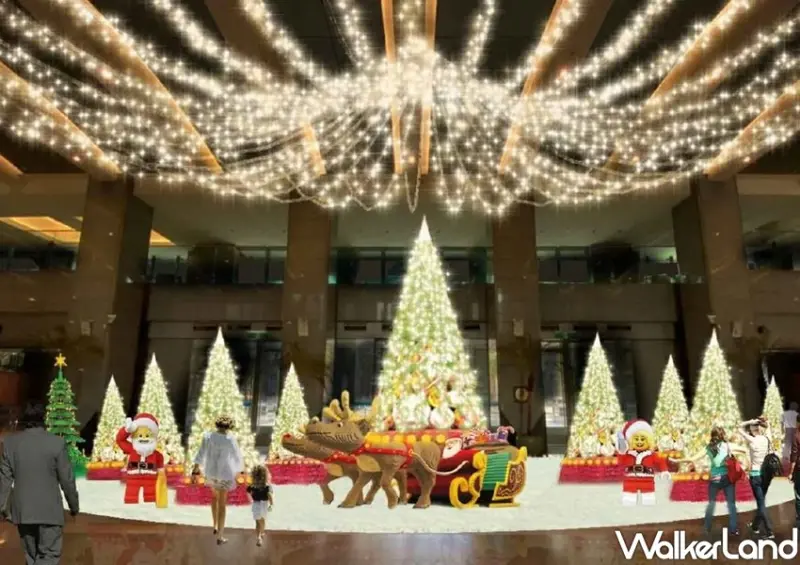 2021新北歡樂耶誕城X樂高 / WalkerLand窩客島整理提供 未經許可不可轉載