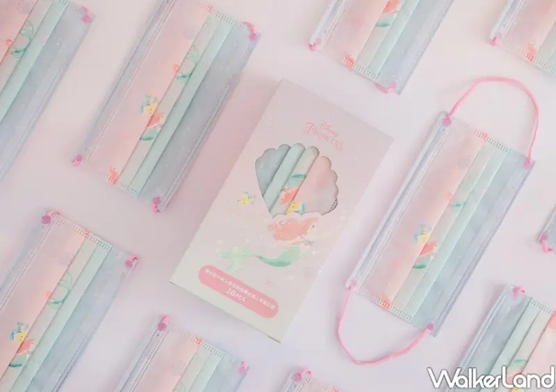 Grace Gift「唐老鴨姪子三兄弟、小美人魚口罩」 / WalkerLand窩客島整理提供 未經許可不可轉載