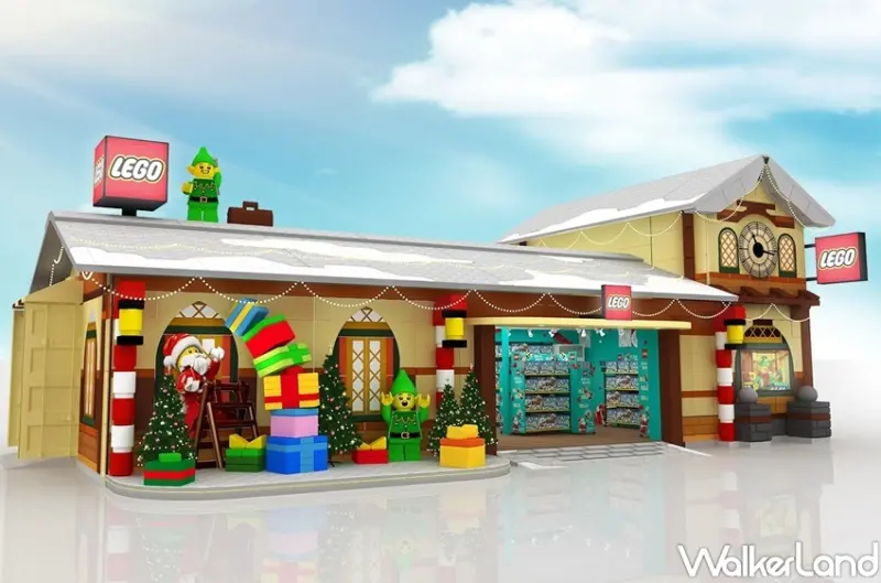 樂高耶誕小屋 快閃店 / WalkerLand窩客島整理提供 未經許可，不得轉載