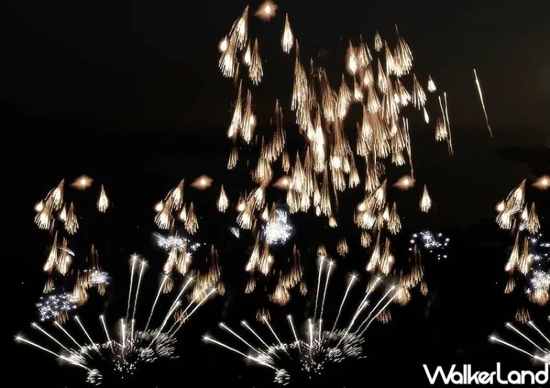 新北跨年煙火「跨河煙火秀」 / WalkerLand窩客島整理提供 未經許可不可轉載