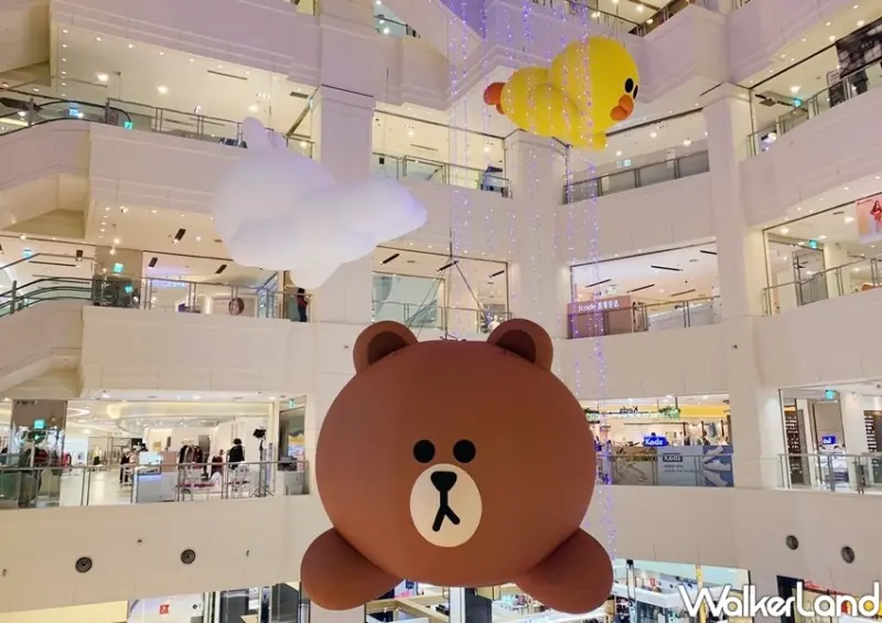 台茂購物中心「熊大與兔兔的小鎮派對」 / WalkerLand窩客島整理提供 未經許可不可轉載