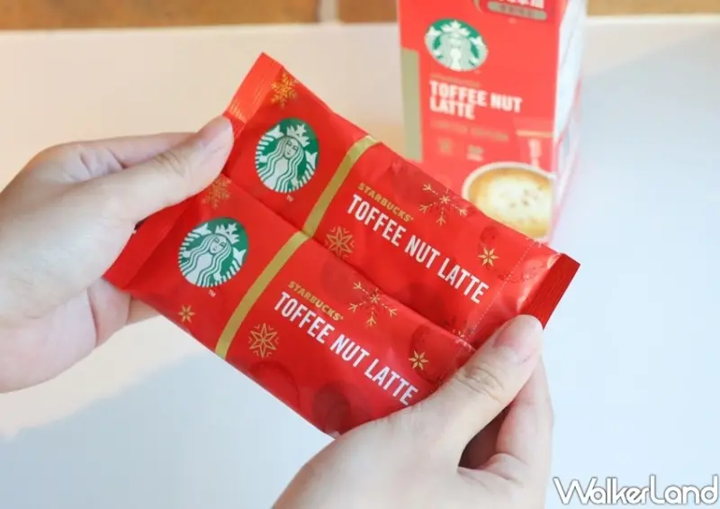 「星巴克太妃核果拿鐵」隨手包 / WalkerLand窩客島整理提供 未經許可不可轉載