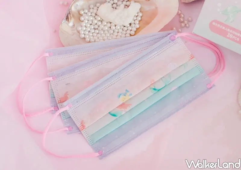 Grace Gift「唐老鴨姪子三兄弟、小美人魚口罩」 / WalkerLand窩客島整理提供 未經許可不可轉載