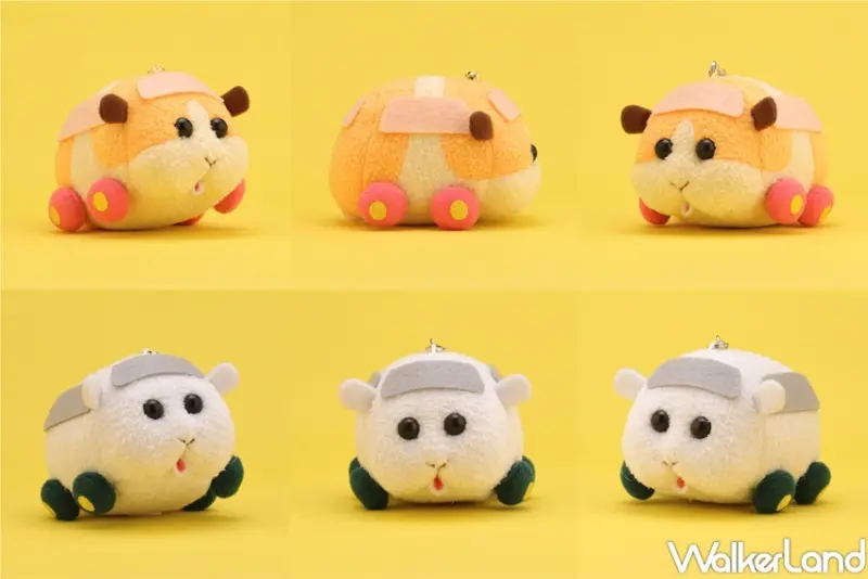 PUIPUI天竺鼠車車一卡通 / WalkerLand窩客島整理提供 未經許可，不得轉載