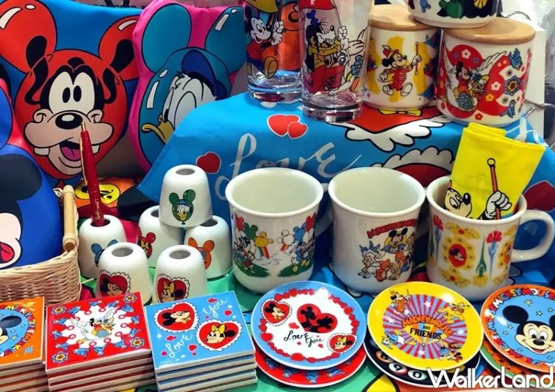 板橋環球「NOSTALGICA」復古迪士尼快閃店 / WalkerLand窩客島整理提供 未經許可不可轉載