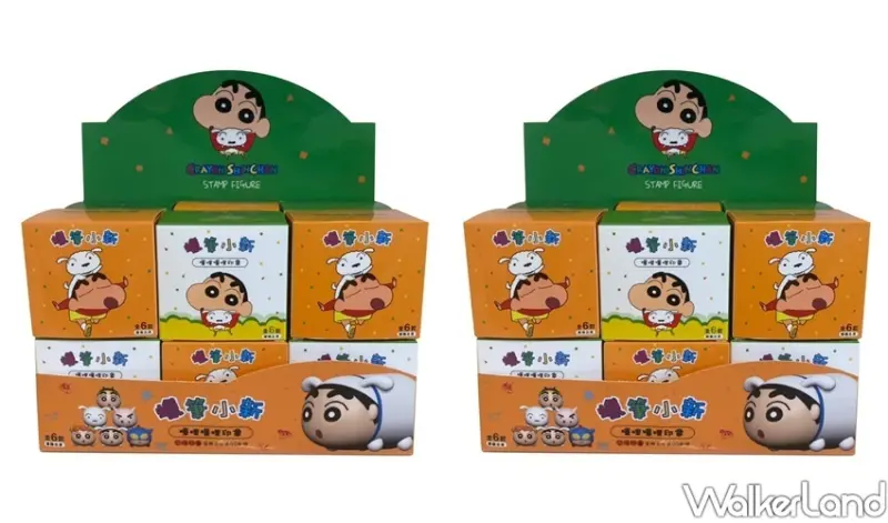全家「蠟筆小新公仔印章盒」 / WalkerLand窩客島整理提供 未經許可不可轉載