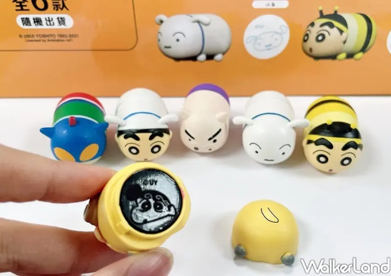 全家「蠟筆小新公仔印章盒」 / WalkerLand窩客島整理提供 未經許可不可轉載