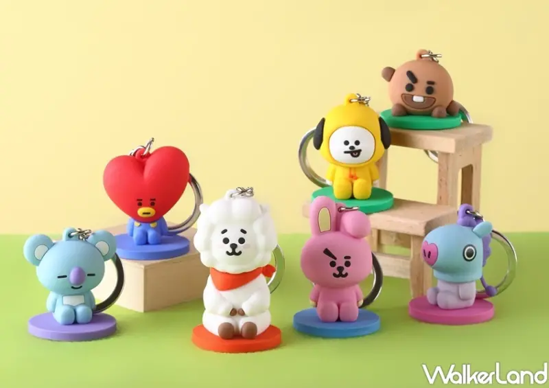 BT21公仔立體一卡通 / WalkerLand窩客島整理提供 未經許可，不得轉載