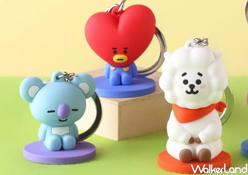 BT21公仔立體一卡通 / WalkerLand窩客島整理提供 未經許可，不得轉載