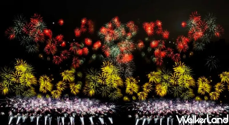 新北跨年煙火「跨河煙火秀」 / WalkerLand窩客島整理提供 未經許可不可轉載