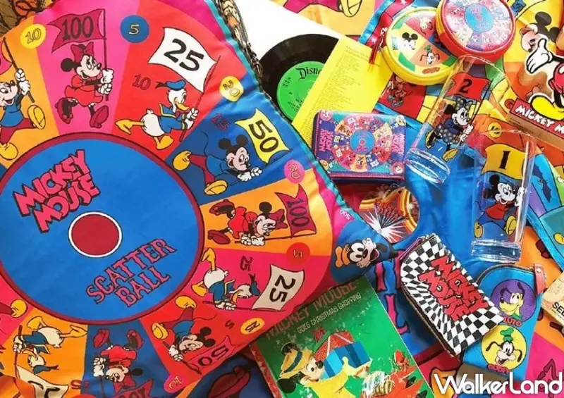 板橋環球「NOSTALGICA」復古迪士尼快閃店 / WalkerLand窩客島整理提供 未經許可不可轉載