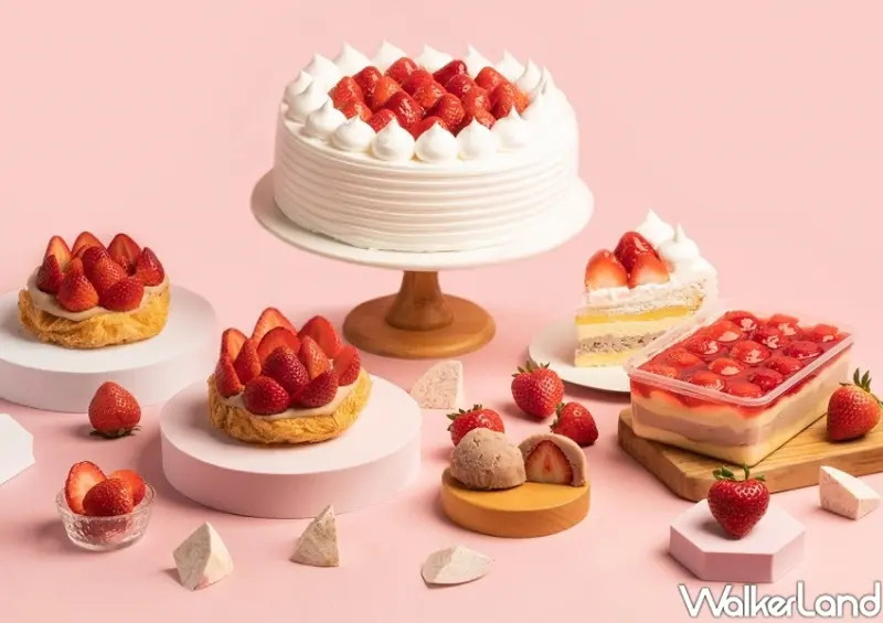 食芋堂「芋泥草莓季」 / WalkerLand窩客島整理提供 未經許可不可轉載