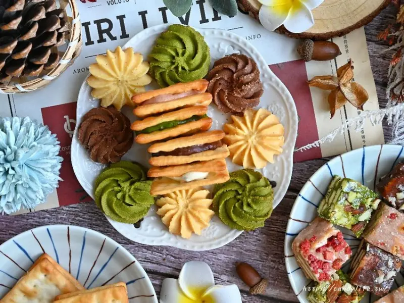 吉寶手作餅乾｜台中手工餅乾推薦，好吃無添加，激推牛軋餅，香濃不甜膩，好吃不黏牙，送禮推薦～