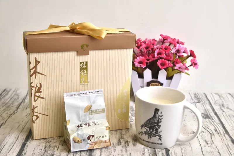養生飲品推薦林銀杏杏仁粉！香醇好喝不只長輩愛，連小孩也超喜歡