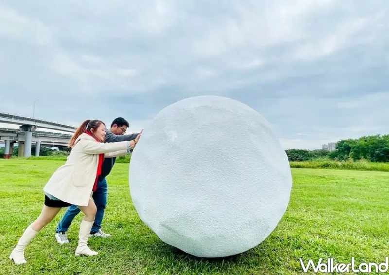 新北三重景點「2021鴨鴨公園地景藝術展」 / WalkerLand窩客島整理提供 未經許可不可轉載