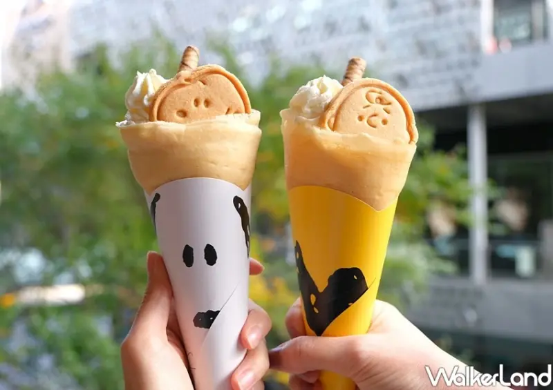 gelato pique café 史努比可麗餅 / WalkerLand窩客島整理提供 未經許可不可轉載