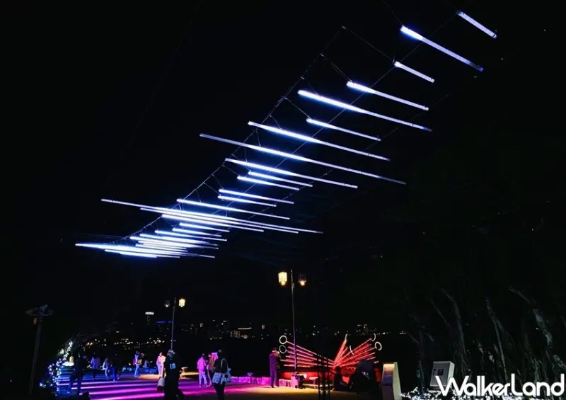 淡水海關碼頭「光映淡水」 / WalkerLand窩客島整理提供 未經許可不可轉載