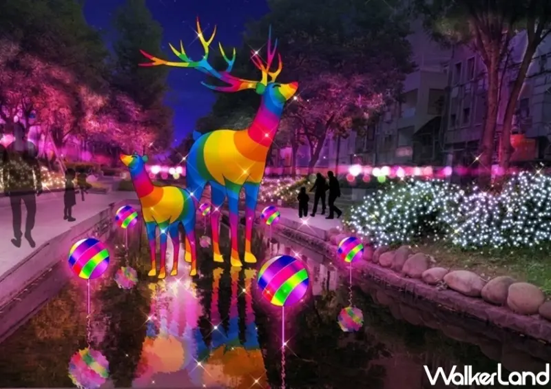021 台中好甜！甜在其中 耶誕嘉年華活動 / WalkerLand窩客島整理提供 未經許可，不得轉載