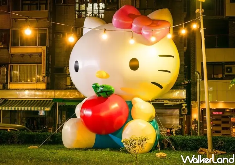 台北燈節隱藏版「Hello Kitty樂園」 / WalkerLand窩客島整理提供 未經許可不可轉載