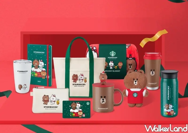 星巴克、LINE FRIENDS聯名「熊大杯」  / WalkerLand窩客島整理提供 未經許可不可轉載