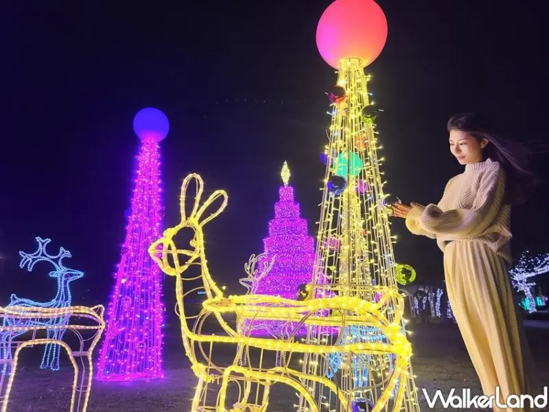 淡水聖誕節打卡景點 / WalkerLand窩客島整理提供 未經許可不可轉載