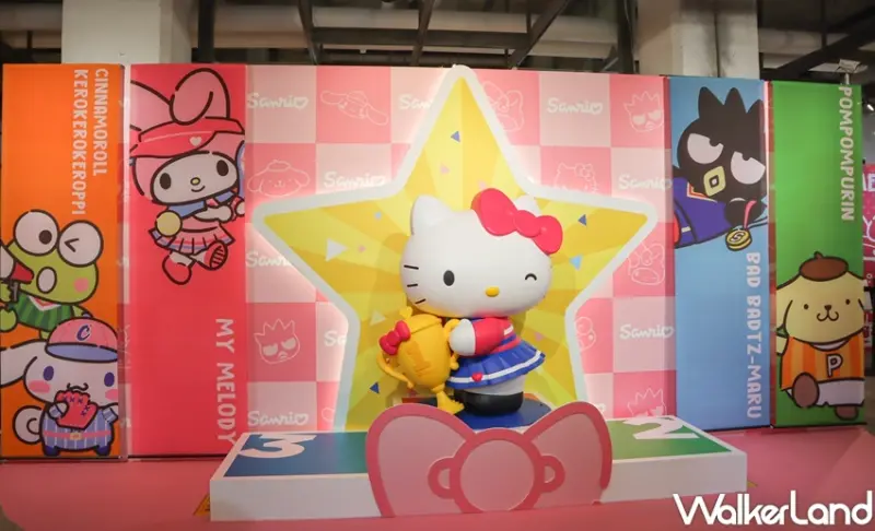 三麗鷗家族之卡路里大作戰 快閃店 / WalkerLand窩客島提供 未經許可，不得轉載