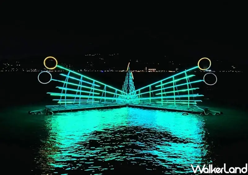 淡水海關碼頭「光映淡水」 / WalkerLand窩客島整理提供 未經許可不可轉載