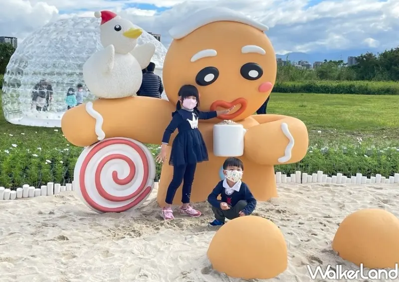 新北三重景點「2021鴨鴨公園地景藝術展」 / WalkerLand窩客島整理提供 未經許可不可轉載