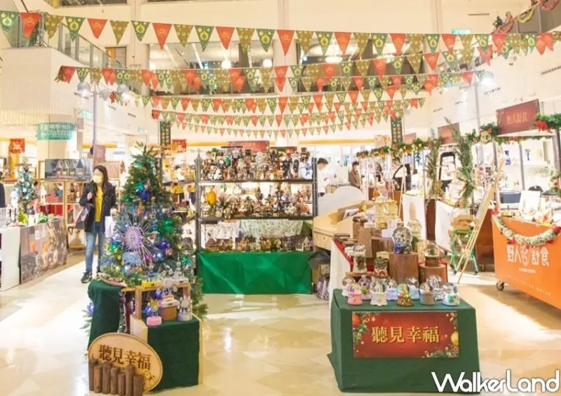 SOGO夢幻雪景光雕秀 / WalkerLand窩客島整理提供 未經許可不可轉載