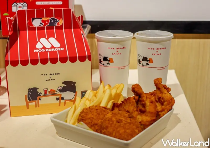 MOS BURGER ✕ LAIMO / WalkerLand窩客島提供 未經許可，不得轉載