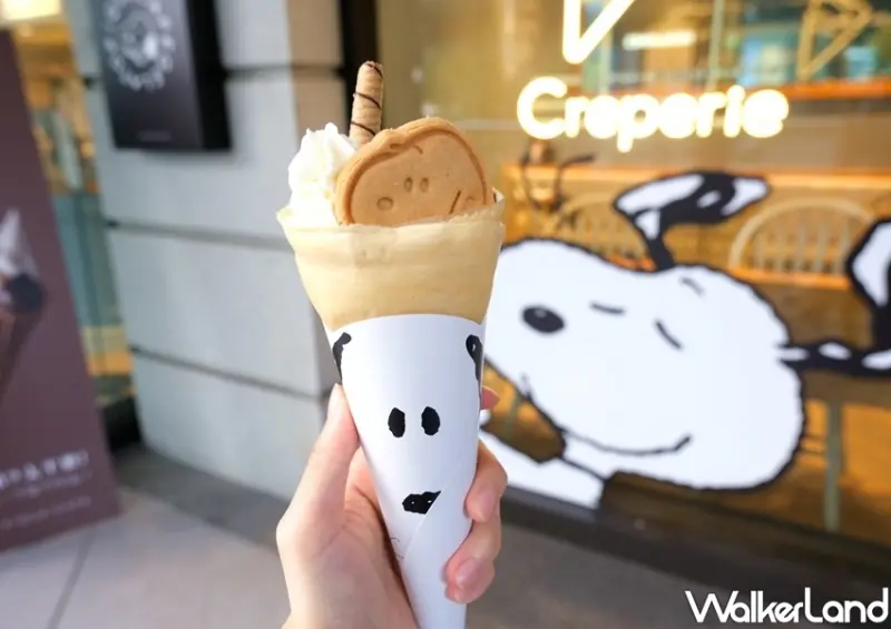 gelato pique café 史努比可麗餅 / WalkerLand窩客島整理提供 未經許可不可轉載