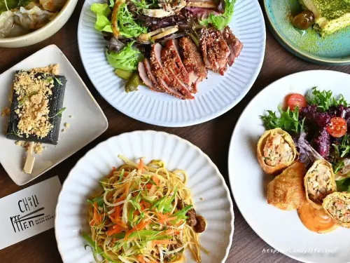 Chill men｜台中早午餐推薦，70年老屋結合創新中式早午餐，古早味豬血糕竟然是這一味！