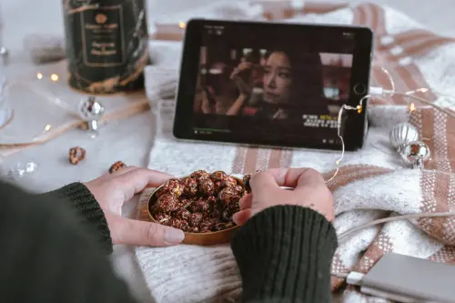 虎年大吉輕奢大理石罐，看劇神器必備爆米花/伴手禮/團購爆米花