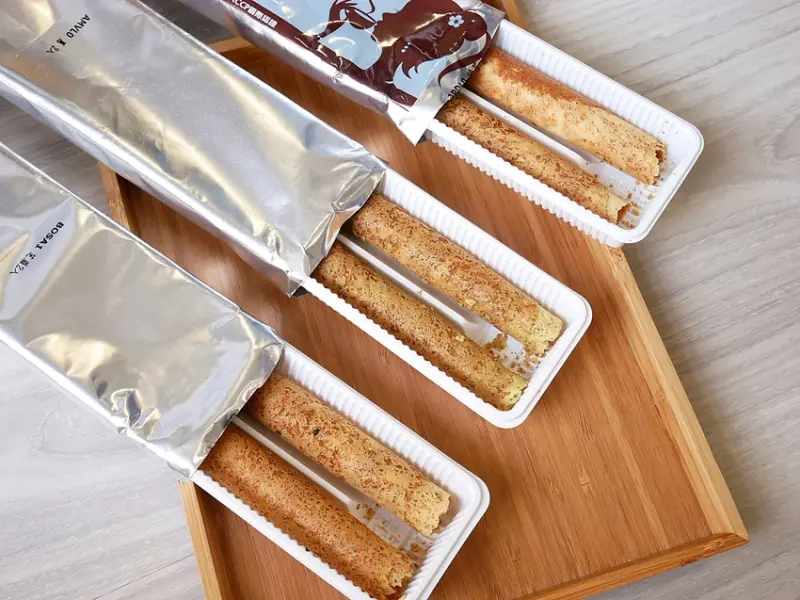 苗栗桂花巷必買清單，桂花釀你喝過，桂花口味的蛋捲你吃過嗎?