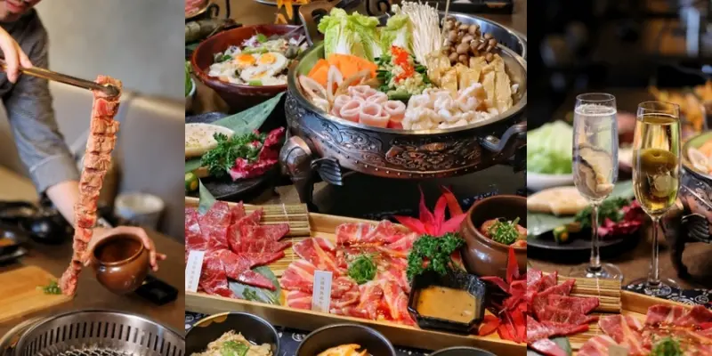 【台中食記】福岡名產牛腸鍋『龍門燒肉』吃得到，感謝祭套餐加價購399，還有你沒喝過的生蠔氣泡香檳！