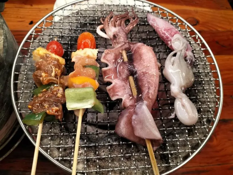 超澎湃的火烤兩吃還能動手做摩摩喳喳-桃園中壢大象泰式美食館