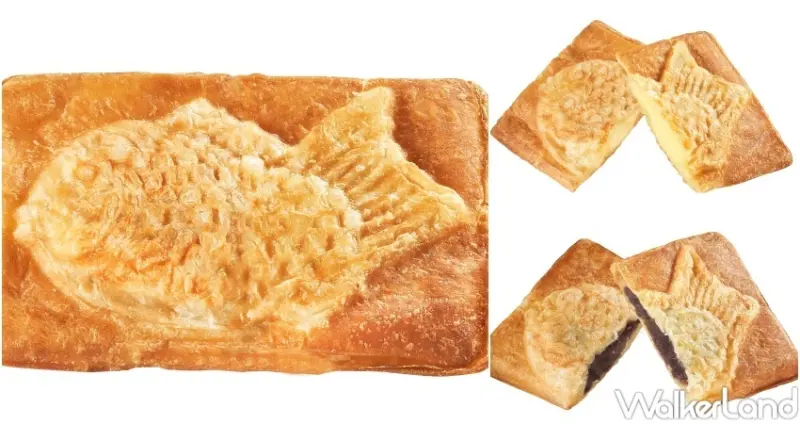 摩斯漢堡 新品可頌鯛魚燒 / WalkerLand窩客島整理提供 未經許可，不得轉載