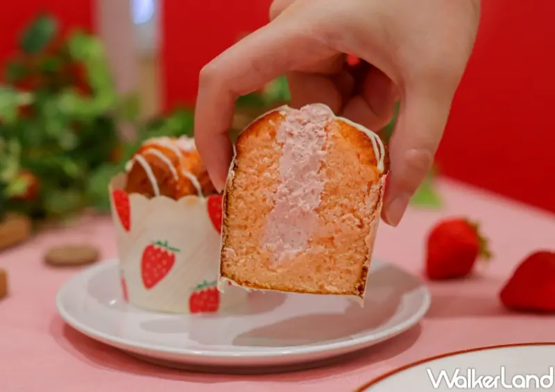 Mister Donut 草莓季新品 / WalkerLand窩客島提供 未經許可，不得轉載