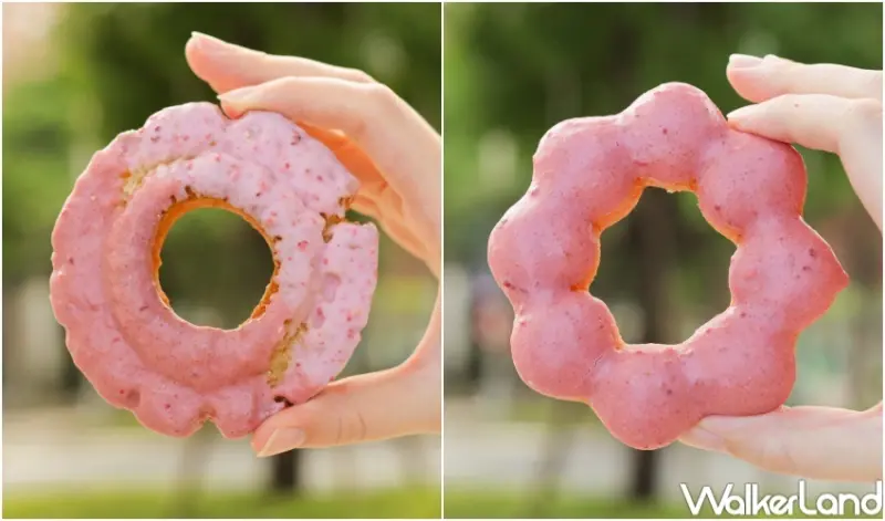 Mister Donut 草莓季新品 / WalkerLand窩客島提供 未經許可，不得轉載