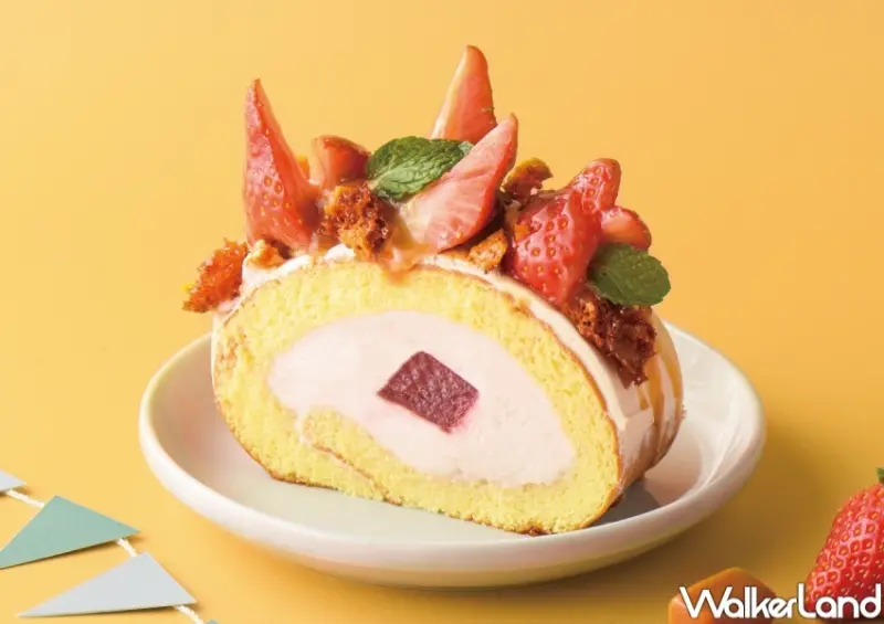 奎克咖啡 草莓恰恰恰甜品系列 / WalkerLand窩客島提供 未經許可，不得轉載